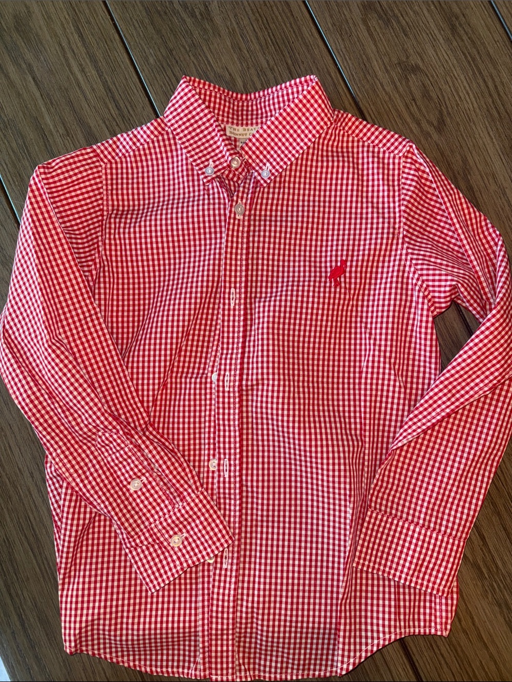 The Beaufort Bonnet Company Red Gingham Button-Down Shirt